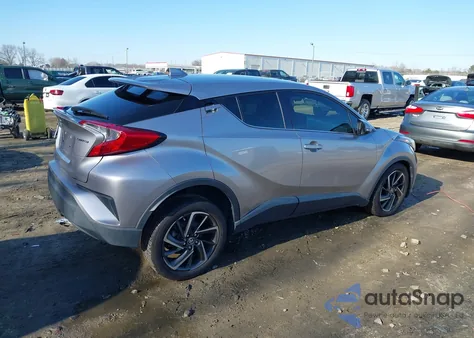 2020 Toyota C-Hr Limited из США, поврежденный, VIN JTNKHMBX1L1092426